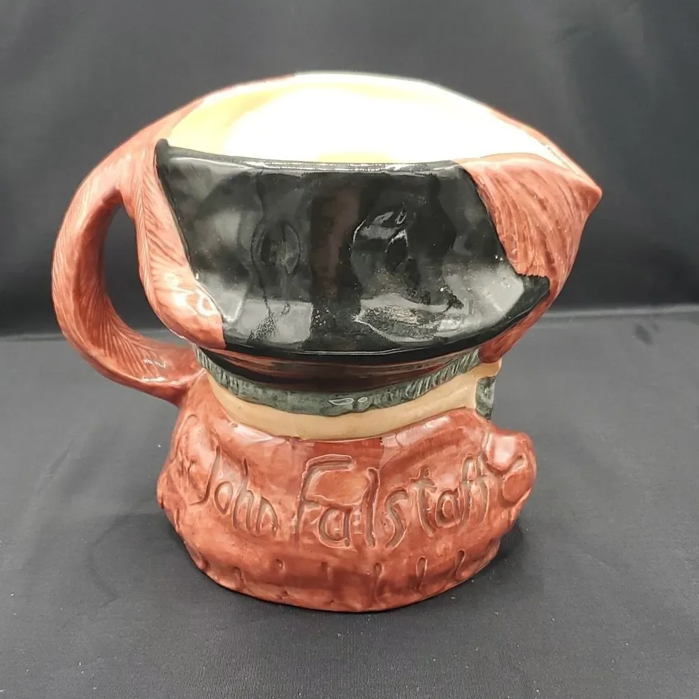 Sir John Falstaff Vintage Royal Doulton Collector Toby Mug Pitcher Shakespear